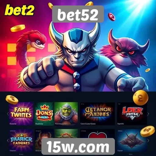 Bet52 oferece ampla gama de jogos online